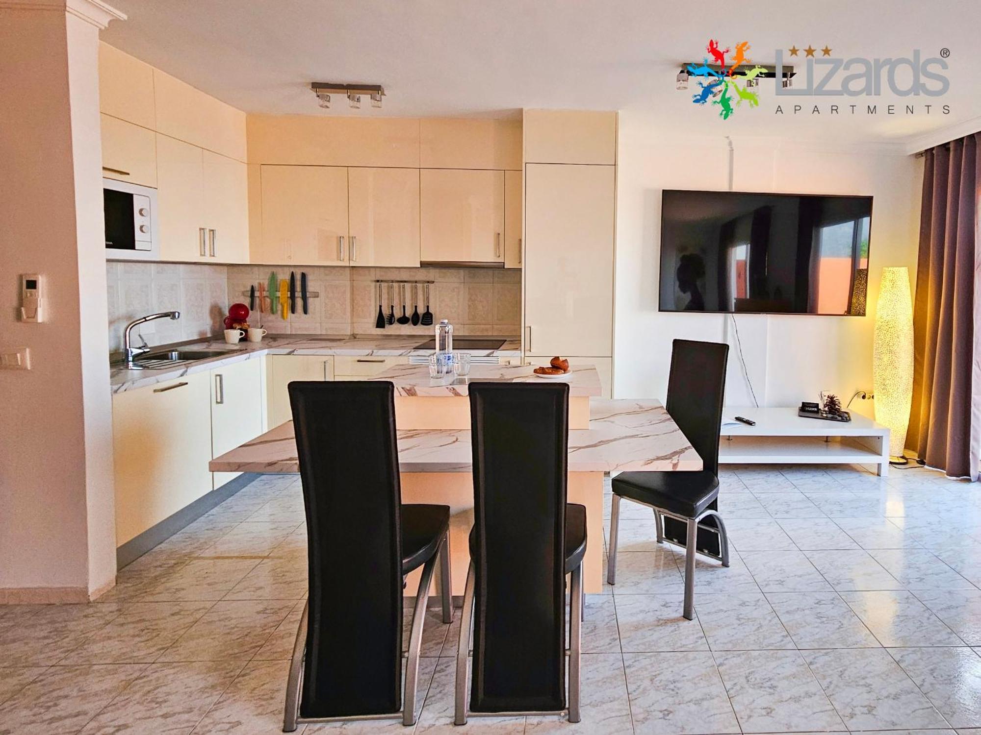 7Lizards - Ocean View Apartments Пуерто де Сантяго Екстериор снимка